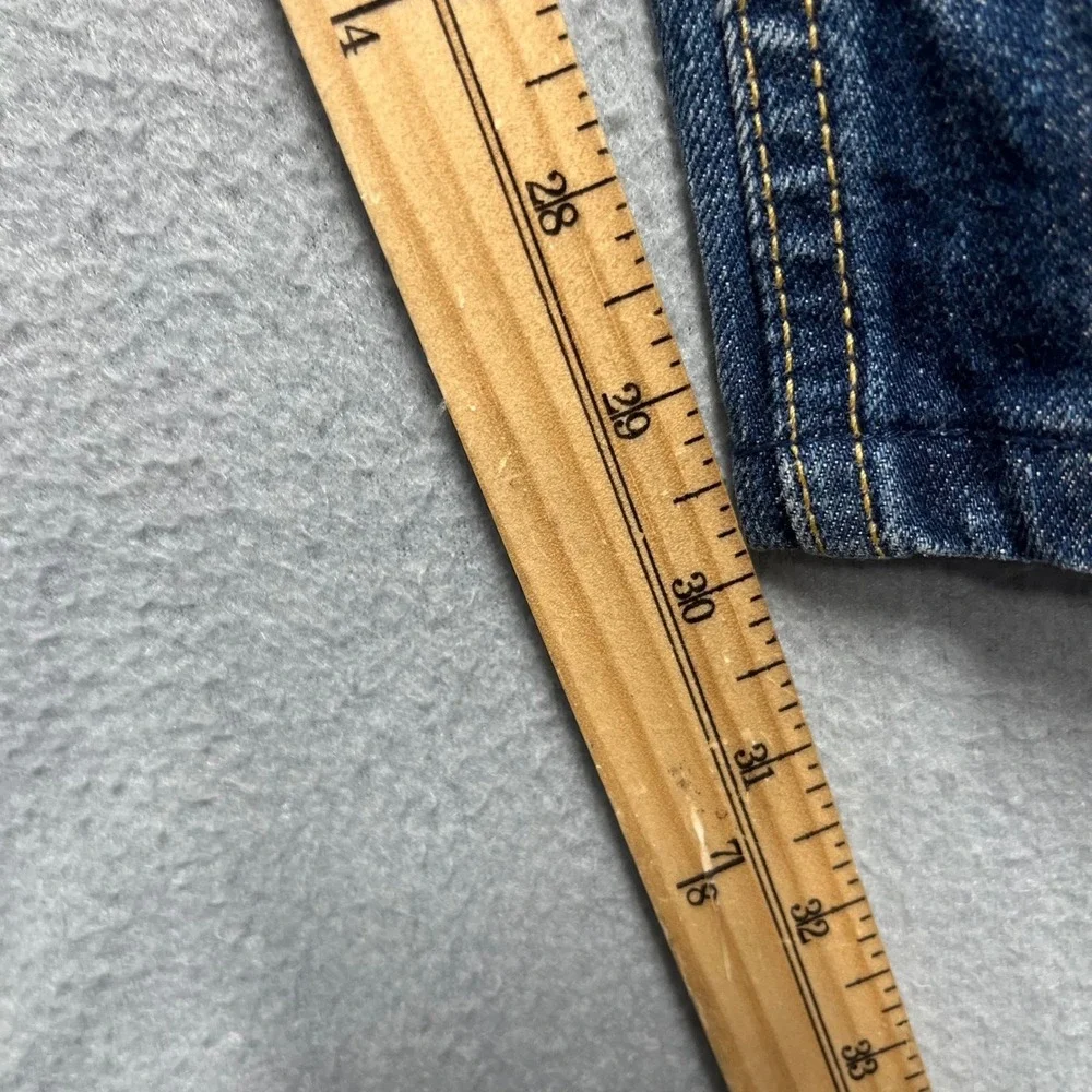 VTG Levi's Homage Jeans men 33x32(33x30 clean Dark wash button fly‎ straight Y2K